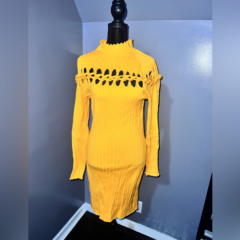 Yellow Midi Dress